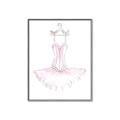 Picture of Ballerina Dress II _GroupedProduct_Rectangle_Portrait_Mini_ _GroupedProduct_Rectangle_Portrait_Canvas_Framed_