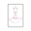 Picture of Ballerina Dress II _GroupedProduct_Rectangle_Portrait_Mini_ _GroupedProduct_Rectangle_Portrait_Canvas_Framed_