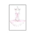 Picture of Ballerina Dress II _GroupedProduct_Rectangle_Portrait_Mini_ _GroupedProduct_Rectangle_Portrait_Canvas_Framed_