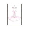 Picture of Ballerina Dress II _GroupedProduct_Rectangle_Portrait_Mini_ _GroupedProduct_Rectangle_Portrait_Canvas_Framed_
