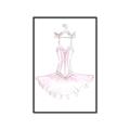 Picture of Ballerina Dress II _GroupedProduct_Rectangle_Portrait_Mini_ _GroupedProduct_Rectangle_Portrait_Canvas_Framed_