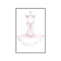 Picture of Ballerina Dress II _GroupedProduct_Rectangle_Portrait_Mini_ _GroupedProduct_Rectangle_Portrait_Canvas_Framed_
