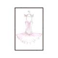 Picture of Ballerina Dress II _GroupedProduct_Rectangle_Portrait_Mini_ _GroupedProduct_Rectangle_Portrait_Canvas_Framed_