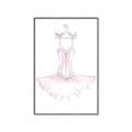 Picture of Ballerina Dress II _GroupedProduct_Rectangle_Portrait_Mini_ _GroupedProduct_Rectangle_Portrait_Canvas_Framed_