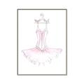 Picture of Ballerina Dress II _GroupedProduct_Rectangle_Portrait_Mini_ _GroupedProduct_Rectangle_Portrait_Canvas_Framed_