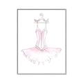 Picture of Ballerina Dress II _GroupedProduct_Rectangle_Portrait_Mini_ _GroupedProduct_Rectangle_Portrait_Canvas_Framed_