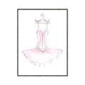 Picture of Ballerina Dress II _GroupedProduct_Rectangle_Portrait_Mini_ _GroupedProduct_Rectangle_Portrait_Canvas_Framed_