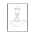 Picture of Ballerina Dress II _GroupedProduct_Rectangle_Portrait_Mini_ _GroupedProduct_Rectangle_Portrait_Canvas_Framed_