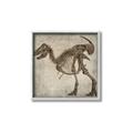 Picture of Dino Skeleton I _GroupedProduct_Square_Mini_ _GroupedProduct_Square_Canvas_Framed_