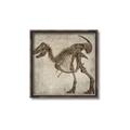 Picture of Dino Skeleton I _GroupedProduct_Square_Mini_ _GroupedProduct_Square_Canvas_Framed_