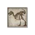 Picture of Dino Skeleton I _GroupedProduct_Square_Mini_ _GroupedProduct_Square_Canvas_Framed_