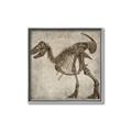 Picture of Dino Skeleton I _GroupedProduct_Square_Mini_ _GroupedProduct_Square_Canvas_Framed_