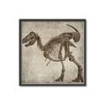Picture of Dino Skeleton I _GroupedProduct_Square_Mini_ _GroupedProduct_Square_Canvas_Framed_