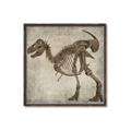 Picture of Dino Skeleton I _GroupedProduct_Square_Mini_ _GroupedProduct_Square_Canvas_Framed_