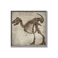 Picture of Dino Skeleton I _GroupedProduct_Square_Mini_ _GroupedProduct_Square_Canvas_Framed_
