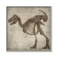 Picture of Dino Skeleton I _GroupedProduct_Square_Mini_ _GroupedProduct_Square_Canvas_Framed_