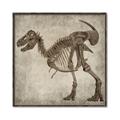Picture of Dino Skeleton I _GroupedProduct_Square_Mini_ _GroupedProduct_Square_Canvas_Framed_