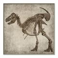 Picture of Dino Skeleton I _GroupedProduct_Square_Mini_ _GroupedProduct_Square_Canvas_Framed_