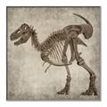 Picture of Dino Skeleton I _GroupedProduct_Square_Mini_ _GroupedProduct_Square_Canvas_Framed_