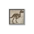 Picture of Dino Skeleton II _GroupedProduct_Square_Mini_ _GroupedProduct_Square_Canvas_Framed_
