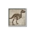 Picture of Dino Skeleton II _GroupedProduct_Square_Mini_ _GroupedProduct_Square_Canvas_Framed_