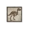 Picture of Dino Skeleton II _GroupedProduct_Square_Mini_ _GroupedProduct_Square_Canvas_Framed_