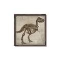 Picture of Dino Skeleton II _GroupedProduct_Square_Mini_ _GroupedProduct_Square_Canvas_Framed_