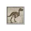 Picture of Dino Skeleton II _GroupedProduct_Square_Mini_ _GroupedProduct_Square_Canvas_Framed_