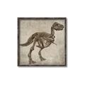 Picture of Dino Skeleton II _GroupedProduct_Square_Mini_ _GroupedProduct_Square_Canvas_Framed_