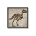 Picture of Dino Skeleton II _GroupedProduct_Square_Mini_ _GroupedProduct_Square_Canvas_Framed_