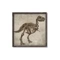 Picture of Dino Skeleton II _GroupedProduct_Square_Mini_ _GroupedProduct_Square_Canvas_Framed_