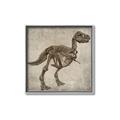 Picture of Dino Skeleton II _GroupedProduct_Square_Mini_ _GroupedProduct_Square_Canvas_Framed_