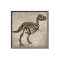 Picture of Dino Skeleton II _GroupedProduct_Square_Mini_ _GroupedProduct_Square_Canvas_Framed_