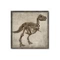 Picture of Dino Skeleton II _GroupedProduct_Square_Mini_ _GroupedProduct_Square_Canvas_Framed_