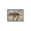 Picture of Dino Skeleton III _GroupedProduct_Rectangle_Landscape_Mini_ _GroupedProduct_Rectangle_Landscape_Canvas_Framed_