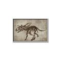 Picture of Dino Skeleton III _GroupedProduct_Rectangle_Landscape_Mini_ _GroupedProduct_Rectangle_Landscape_Canvas_Framed_
