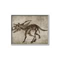 Picture of Dino Skeleton III _GroupedProduct_Rectangle_Landscape_Mini_ _GroupedProduct_Rectangle_Landscape_Canvas_Framed_