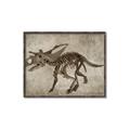 Picture of Dino Skeleton III _GroupedProduct_Rectangle_Landscape_Mini_ _GroupedProduct_Rectangle_Landscape_Canvas_Framed_