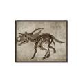 Picture of Dino Skeleton III _GroupedProduct_Rectangle_Landscape_Mini_ _GroupedProduct_Rectangle_Landscape_Canvas_Framed_