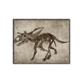 Picture of Dino Skeleton III _GroupedProduct_Rectangle_Landscape_Mini_ _GroupedProduct_Rectangle_Landscape_Canvas_Framed_