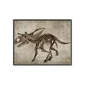 Picture of Dino Skeleton III _GroupedProduct_Rectangle_Landscape_Mini_ _GroupedProduct_Rectangle_Landscape_Canvas_Framed_