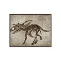Picture of Dino Skeleton III _GroupedProduct_Rectangle_Landscape_Mini_ _GroupedProduct_Rectangle_Landscape_Canvas_Framed_