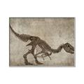 Picture of Dino Skeleton IV _GroupedProduct_Rectangle_Landscape_Mini_ _GroupedProduct_Rectangle_Landscape_Canvas_Framed_