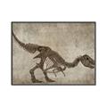 Picture of Dino Skeleton IV _GroupedProduct_Rectangle_Landscape_Mini_ _GroupedProduct_Rectangle_Landscape_Canvas_Framed_