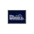 Picture of Train Collectors I _GroupedProduct_Rectangle_Landscape_Mini_ _GroupedProduct_Rectangle_Landscape_Canvas_Framed_