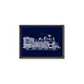 Picture of Train Collectors I _GroupedProduct_Rectangle_Landscape_Mini_ _GroupedProduct_Rectangle_Landscape_Canvas_Framed_