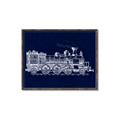 Picture of Train Collectors I _GroupedProduct_Rectangle_Landscape_Mini_ _GroupedProduct_Rectangle_Landscape_Canvas_Framed_