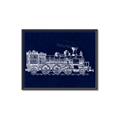 Picture of Train Collectors I _GroupedProduct_Rectangle_Landscape_Mini_ _GroupedProduct_Rectangle_Landscape_Canvas_Framed_