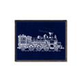 Picture of Train Collectors I _GroupedProduct_Rectangle_Landscape_Mini_ _GroupedProduct_Rectangle_Landscape_Canvas_Framed_