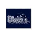 Picture of Train Collectors I _GroupedProduct_Rectangle_Landscape_Mini_ _GroupedProduct_Rectangle_Landscape_Canvas_Framed_